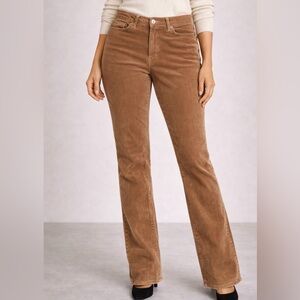 Lucky Brand Tan Corduroy High-Rise/Boot cut Jeans. Women’s Size 12/31.